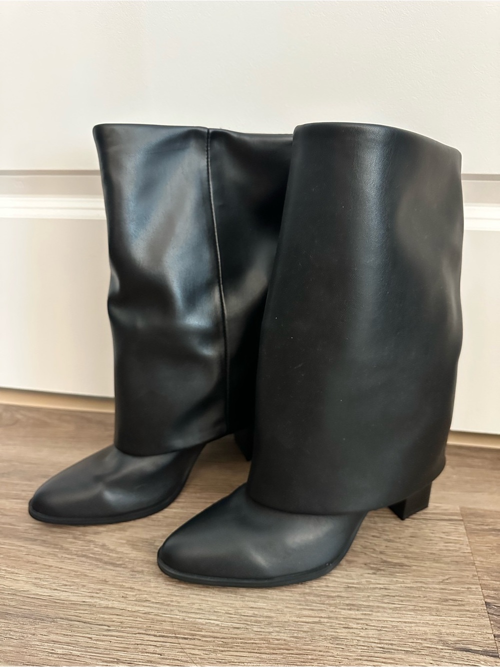 Marc Fisher Foldover Mid Calf Boot NWT Size 8